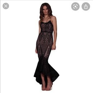 Elle Zeitoune - ‘Zarla’ Fishtail Dress